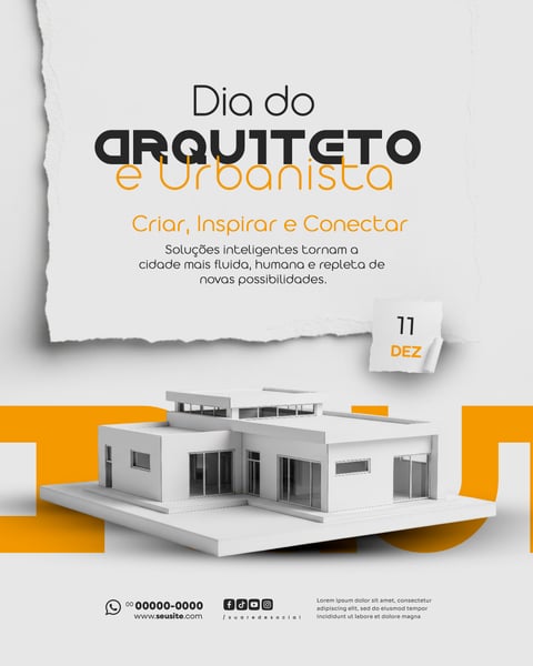 DIA DO ARQUITETO E URBANISTA SOCIAL MEDIA PSD EDITÁVEL (6)