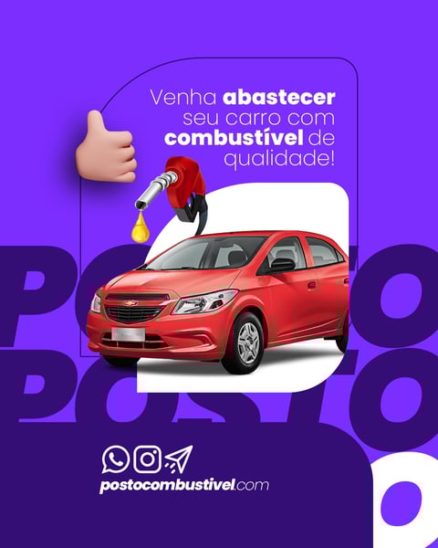 VENHA ABASTECER POSTO DE COMBUSTIVEL