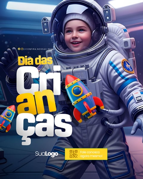 FEED 12 DE OUTUBRO FELIZ DIA DAS CRIANÇAS SOCIAL MEDIA 05
