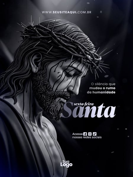 FEED SEMANA SANTA SOCIAL MEDIA 2026 PSD EDITÁVEL 1