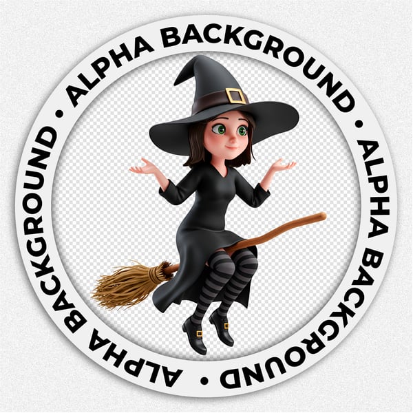 BRUXA DE 3D HALLOWEEN 4