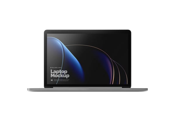 COMPUTADOR VISTO DE FRENTE PSD EDITÁVEL MOCKUP
