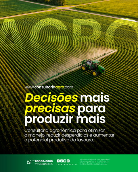 CONSULTORIA AGRONÔMICA SOCIAL MEDIA PSD EDITÁVEL 2