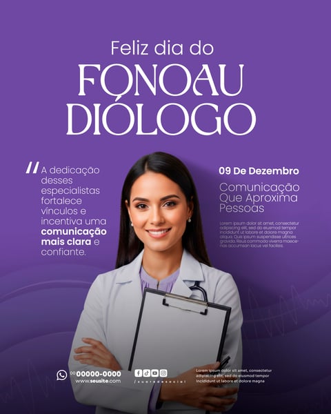 DIA DO FONOAUDIÓLOGO 09 DE DEZEMBRO SOCIAL MEDIA PSD EDITÁVEL (2)