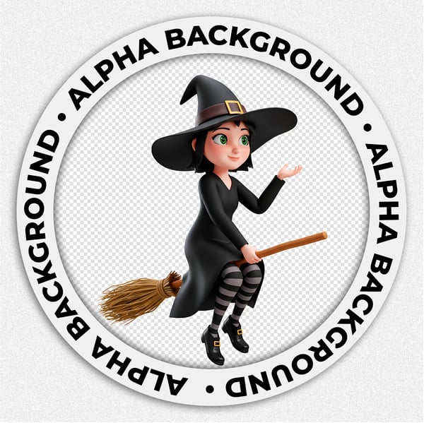 BRUXA DE 3D HALLOWEEN 1