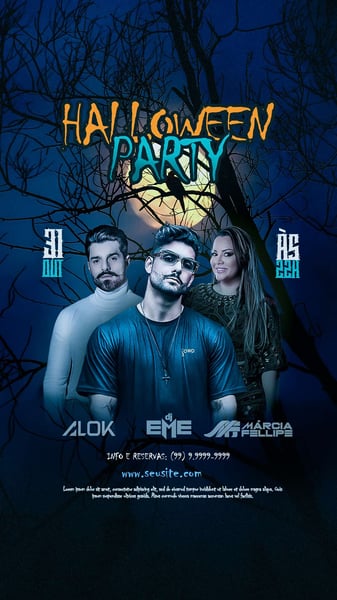 HALLOWEEN PARTY FLYER