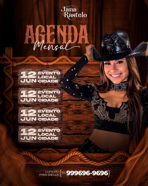 FLYER EVENTOS | SHOWS, ARTISTAS, AGENDA | PSD EDITÁVEL