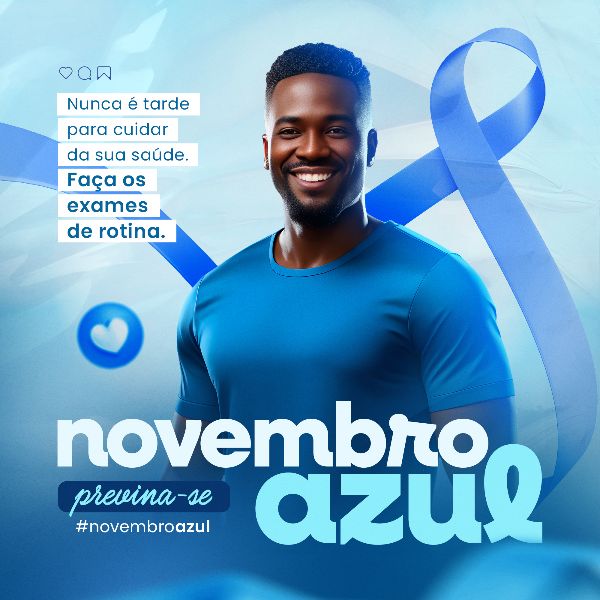 NOVEMBRO AZUL MÊS DO COMBATE AO CÂNCER DE PRÓSTATA 26