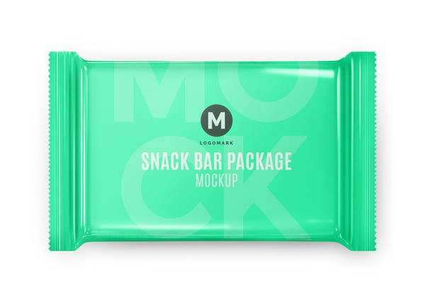 EMBALAGEM DE DOCE PSD EDITÁVEL MOCKUP