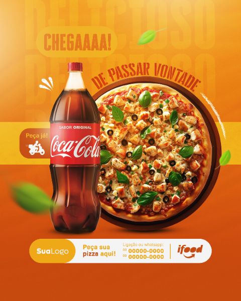 HAMBURGUERIA E PIZZARIA SOCIAL MEDIA POST FEED VERTICAL