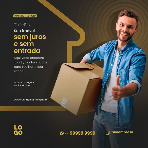SEU IMÓVEL SEM JUROS E SEM ENTRADA - IMOBILIÁRIA