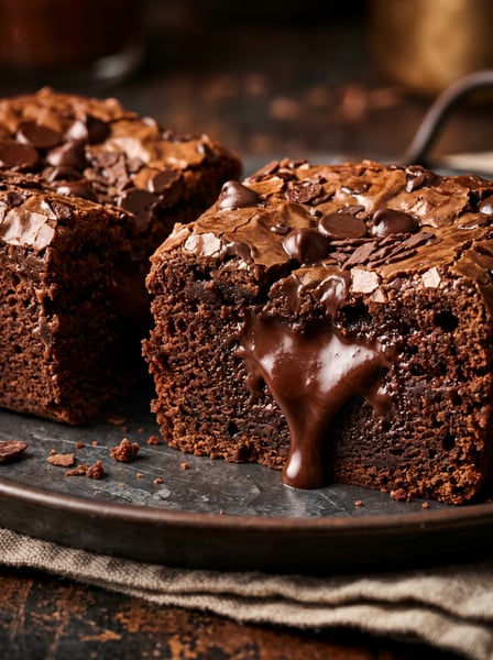 PEDAÇO DE BOLO RECHEADO DE CHOCOLATE 3