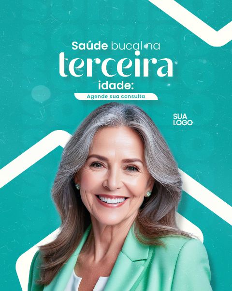 CLÍNICA ODONTOLÓGICA CAMPANHA CONSULTÓRIO DENTISTA MÍDIA SOCIAL PSD EDITÁVEL