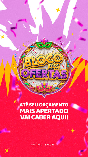 SOCIAL MEDIA CARNAVAL DE OFERTAS FOLIA DE OFERTAS 01 STORY