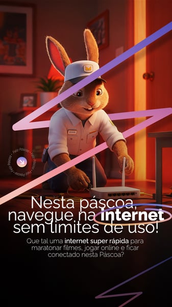 FELIZ PÁSCOA OFERTAS LOJA ELETRONICOS INFORMÁTICA DESCONTOS PROMOÇÃO SOCIAL MEDIA PSD EDITÁVEL