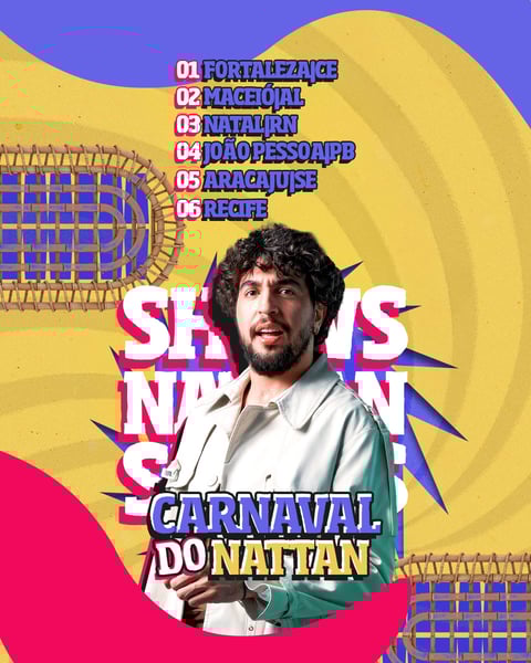 SHOWS CARNAVAL - NATTAN