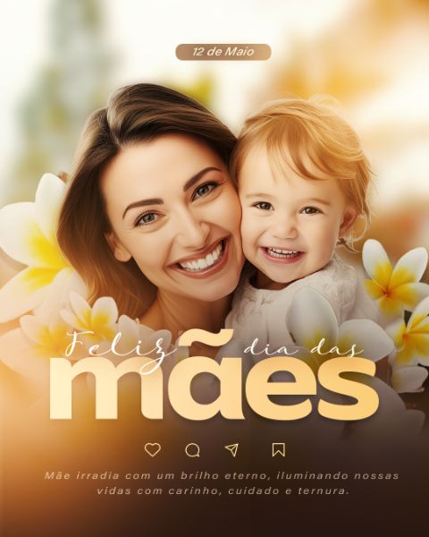 FLYER DIA DAS MÃES FEED