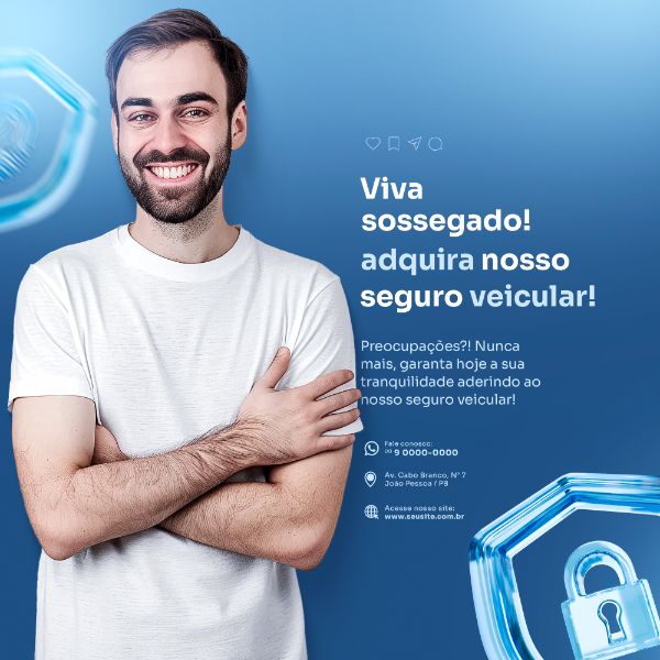 SEGURO VEICULAR SOCIAL MEDIA FEED