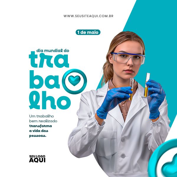 DIA DO TRABALHADOR - PSD EDITÁVEL