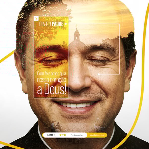 DIA DO PADRE 04 DE AGOSTO FLYER SOCIAL MEDIA PSD EDITÁVEL 13