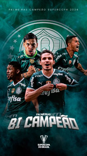 STORY | SUPERCOPA | PALMEIRAS BI CAMPEÃO | FUTEBOL | PSD EDITÁVEL
