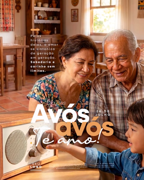DIA DOS AVÓS 26 DE JULHO SOCIAL MEDIA PSD EDITÁVEL 4