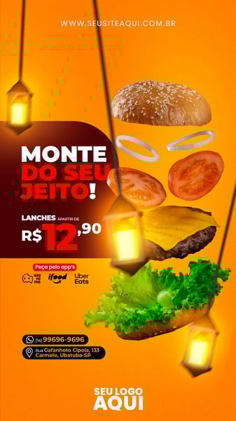 POST STORY - HAMBURGUERIA