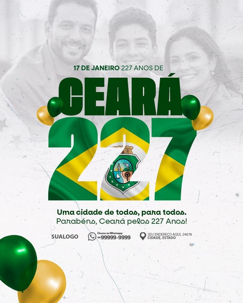 FLYER ANIVERSÁRIO CEARÁ 227 ANOS 17 DE JANEIRO PSD EDITÁVEL 03