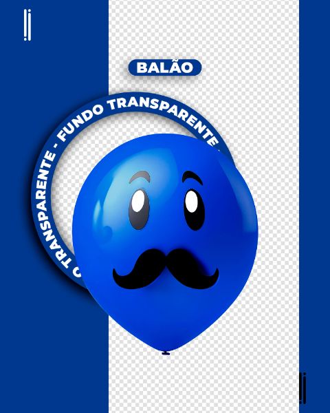 BALÃO | IMAGEM SEM FUNDO | ELEMENTO 3D | PNG
