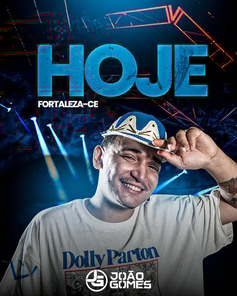 FLYER JOÃO GOMES EVENTO PSD EDITÁVEL