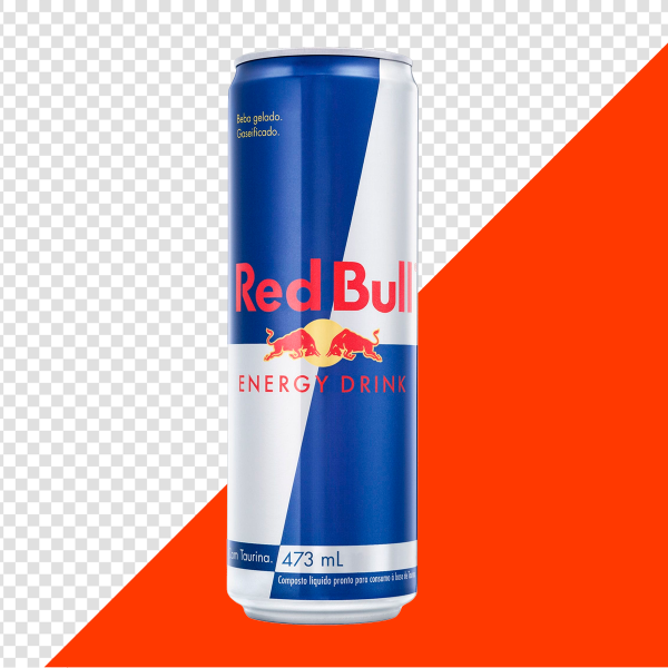 LATA ENERGÉTICO RED BULL PNG TRANSPARENTE SEM FUNDO