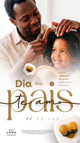 DIA DOS PAIS 09 DE AGOSTO PAPAI STORY SOCIAL MEDIA PSD EDITÁVEL 7
