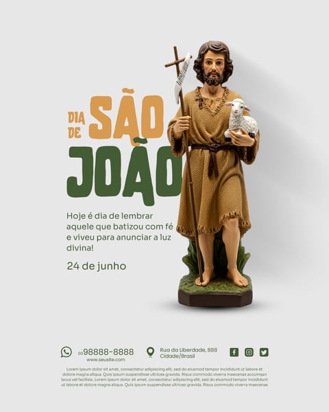 24 DE JUNHO DIA DE SÃO JOÃO