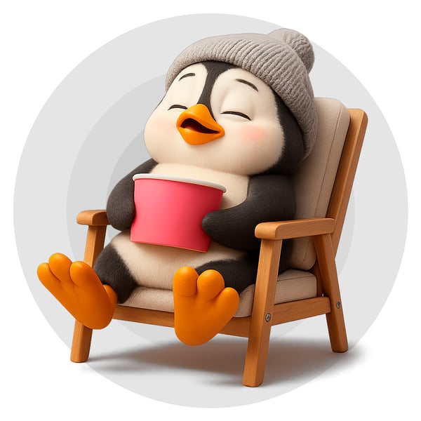 SOCIAL MEDIA MASCOTE SORVETERIA PINGUIM