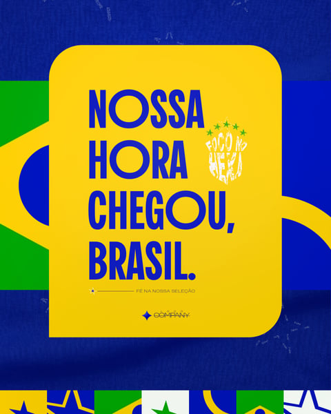 Copa do Mundo Futebol Rumo ao Hexa Brasil PSD Editável 7