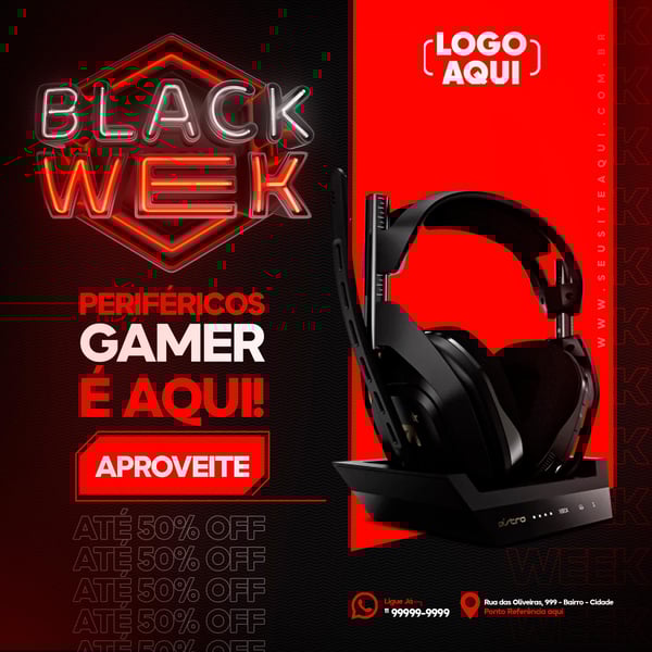 POST BLACK FRIDAY FONE HEADSEAT GAMER FEED
