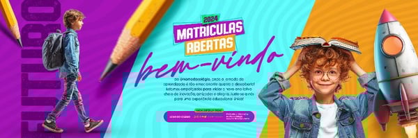 CARROSSEL - CAMPANHA - VOLTA ÀS AULAS 2024 - BEM-VINDO