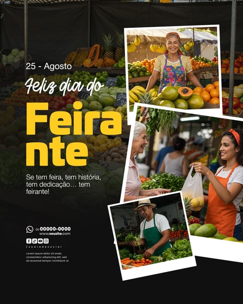 25 AGOSTO DIA DO FEIRANTE