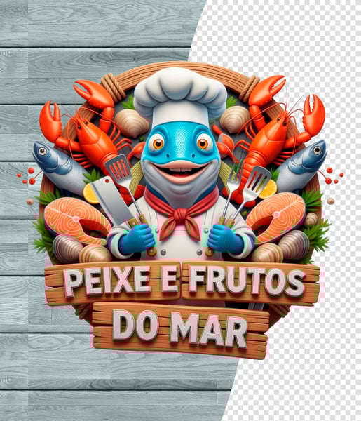 SELOS 3D PARA AÇOUGUE MODELO 06