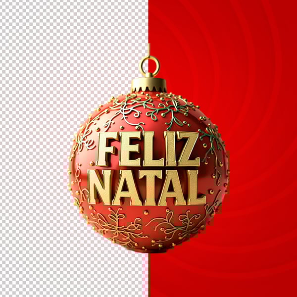 FELIZ NATAL BOLINHA DA ÁRVORE