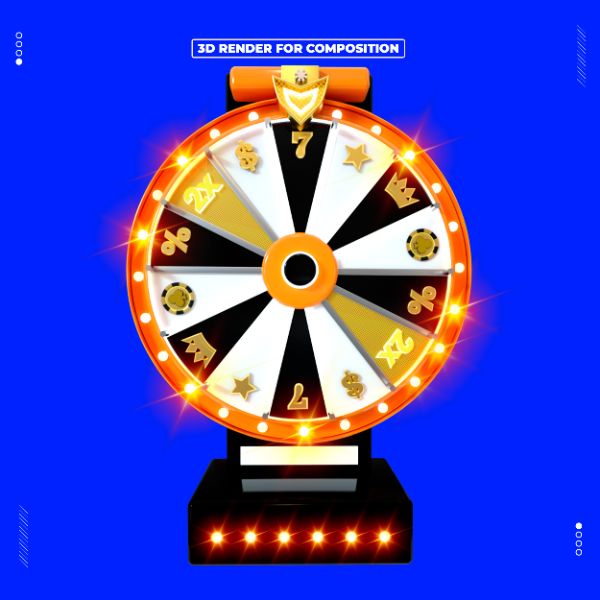3D RENDER OBJECT CASINO ROULETTE