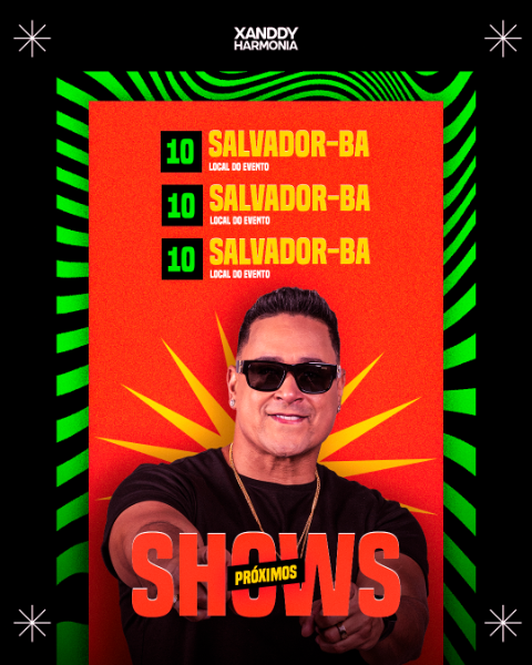 FLYER ARTISTA XAND HARMONIA