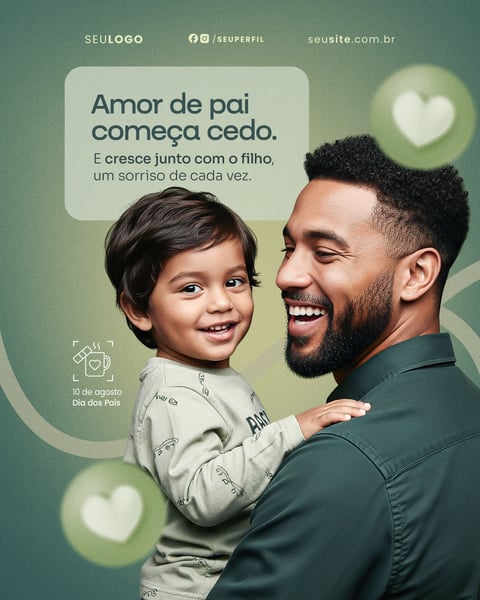 Dia Dos Pais - Social Media