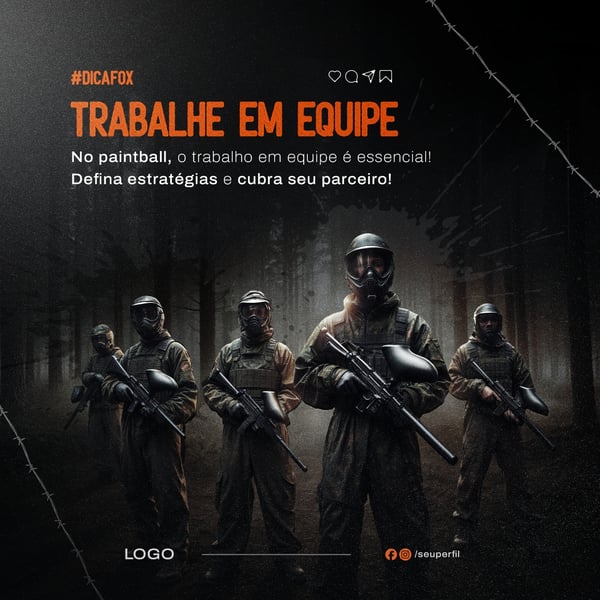 BFD SOCIAL MEDIA PARA PAINTBALL 13
