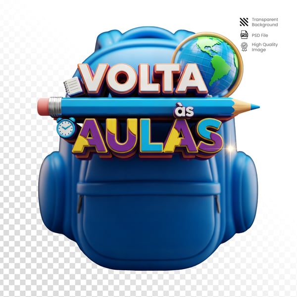 SELO 3D CAMPANHA PUBLICITARIA ESCOLAS VOLTA AULAS15