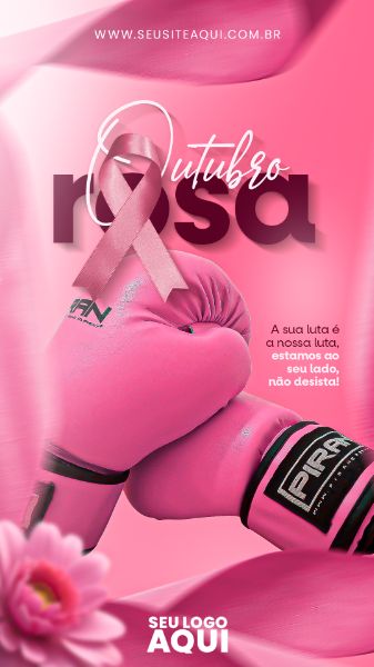 STORY | OUTUBRO ROSA | MES DE PREVENÇÃO AO CÂNCER DE MAMA