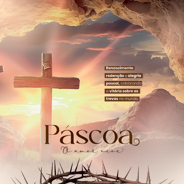 PÁSCOA SOCIAL MEDIA POST FEED