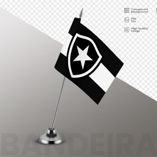 ELEMENTO PARA COMPOSIÇÃO BANDEIRA BOTAFOGO