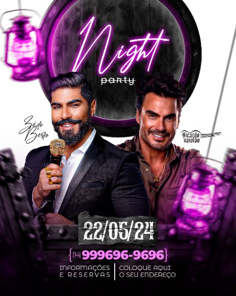 FLYER EVENTOS | SHOWS | ARTISTAS | PSD EDITÁVEL
