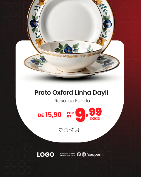 SOCIAL MEDIA - LOJA DE UTILIDADES DE R$ 10,00